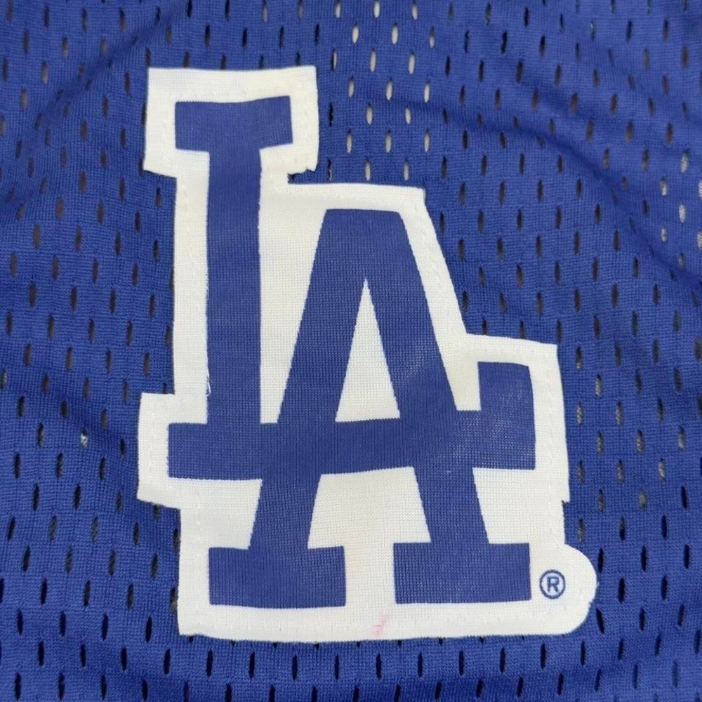 Vintage Y2K Dodgers Mesh Jersey Tank, slim cut, LA Dodgers merch - Picture 4 of 8